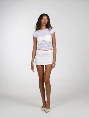 Amelie Teje White Skirt